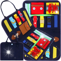 TABLICA MANIPULACYJNA SENSORYCZNA MONTESSORI