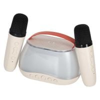 Głośnik Bezprzewodowy Przenośny Zestaw do Karaoke Mikrofon 2x Bluetooth USB