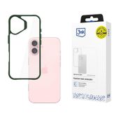 Satynowe etui na Apple iPhone 16 - 3mk Satin Armor Case+ Green