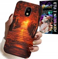 ETUI DO SAMSUNG GALAXY J5 2017 - PARK, JESIEŃ, SPADAJĄCE LIŚCIE, PLECKI