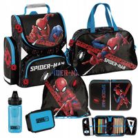 ZESTAW SZKOLNY PASO MARVEL TORNISTER WOREK PIÓRNIK TORBA BIDON ŚNIADANIÓWKA