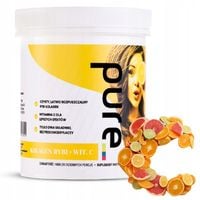 PURE Kolagen Rybi + Witamina C DWA SKŁADNIKI Miesięczna Kuracja 165 gram