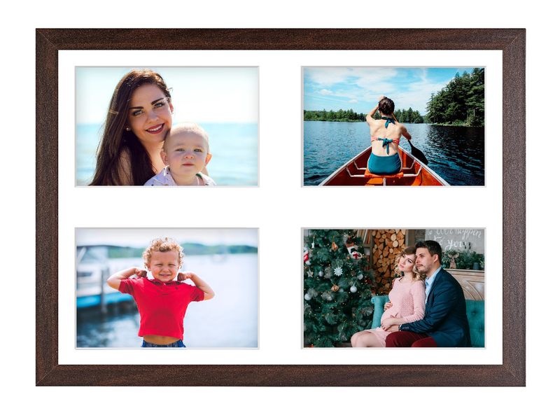 Ramka na 4 zdjęcia Hekla 30x40x4 galeria brązowy 1szt. zdjęcie 5