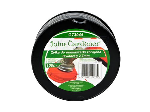 ŻYŁKA TNĄCA DO KOS I PODKASZAREK 2.7 MM 100 MB G73944 KWADRAT + RDZEŃ na Arena.pl