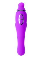 Wibrator KELLY Purple  12 vibration functions / 8 stimulation functions USB