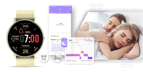 smartwatch giewont ecru gw120-6 na Arena.pl