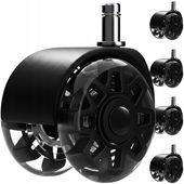 Kółka do Fotela Obrotowego Ruhhy Łożyska Stalowe Zestaw 5szt Mocne