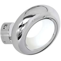 Kinkiet LAMPA ścienna MERCURIO ML330 Milagro okrągła OPRAWA metalowa LED 12W pierścień circle chrom