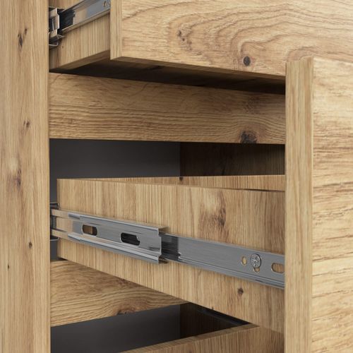 Komoda CL4 40 cm 4 szuflady - dąb artisan na Arena.pl