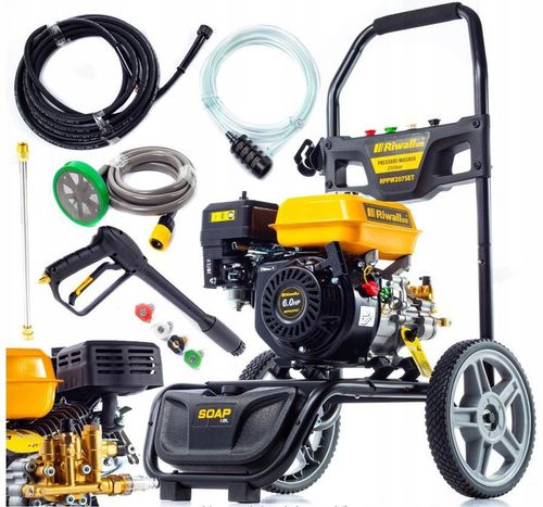 RIWALL RPPW 207 250 SET MYJKA SPALINOWA CIŚNIENIOWA MOSIĘŻNA POMPA na Arena.pl