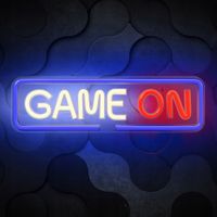 Neon Plexi LED Forever Light Game On FPNE23 Multikolor Ozdoba na ścianę