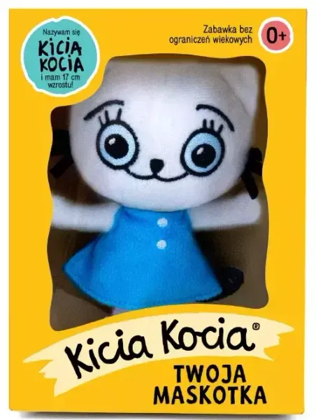 Maskotka Kicia Kocia 17 cm zdjęcie 1