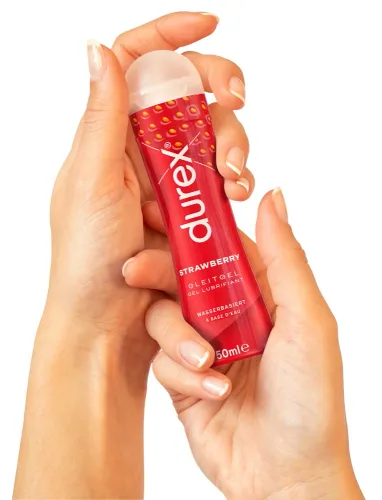 durex play truskawkowy żel nawilżający 50 ml - nawilżenie i świeżość na Arena.pl