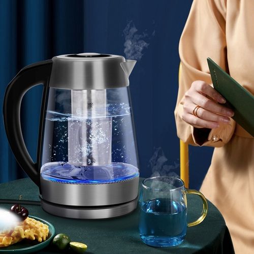 Czajnik Elektryczny Szklany z Regulacja Temperatury 1,7L 2200 W na Arena.pl