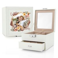 KUFEREK SZKATUŁKA ZDJĘCIE DUŻY na biżuterię Prezent dla Mamy DZIEŃ MATKI