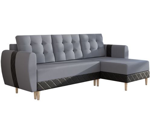 Narożnik rozkładany skandynawski PONO rogówka do salonu spanie na Arena.pl