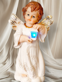 Anioł 30 Cm Aniołek Świeci Figura