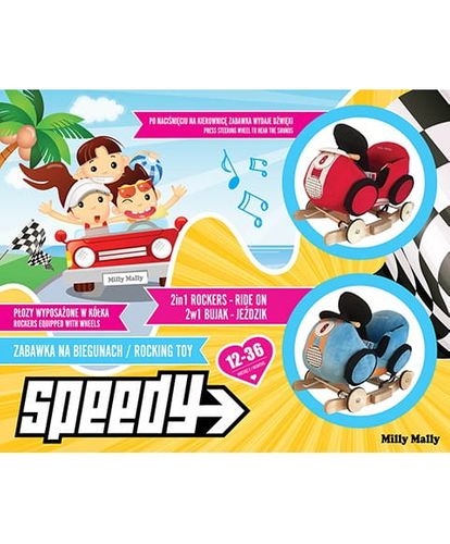 Bujak Samochód Speedy Red na Arena.pl