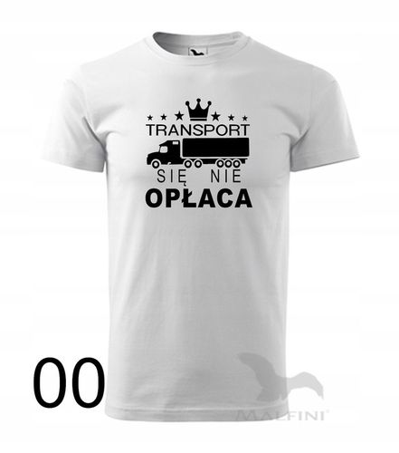 Koszulka męska TRANSPORT SIĘ NIE OPŁACA kolory na Arena.pl