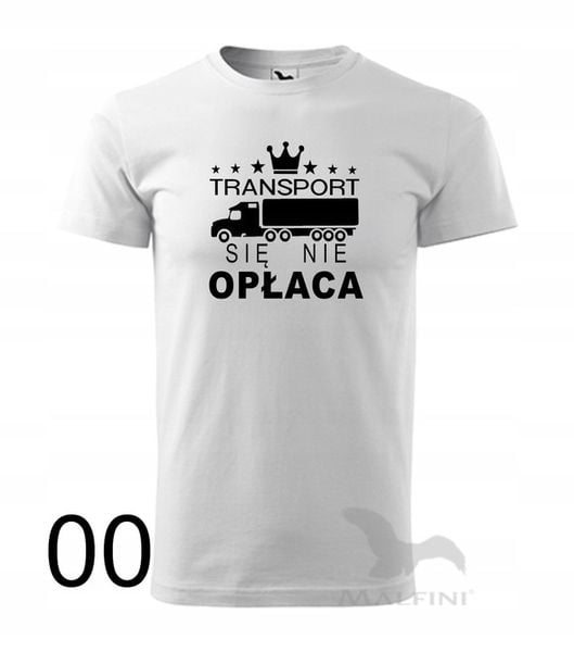 Koszulka męska TRANSPORT SIĘ NIE OPŁACA kolory zdjęcie 9