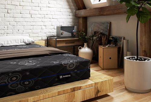 Materac 140x200 DARK exclusive H3 pocket stref MASUJĄCY kokos 24cm na Arena.pl