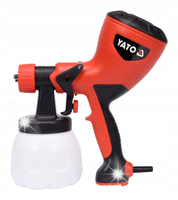 PISTOLET MALARSKI DO MALOWANIA ŚCIAN 500 W NATRYSKOWY ELEKTRYCZNY IPX0 YATO