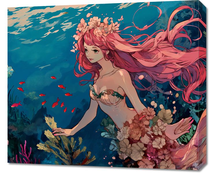 Obraz 70x60cm Nimfa Oceanu zdjęcie 1