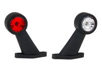 Lampa LED obrysowa przed-tyl ukośna krótka (009C)