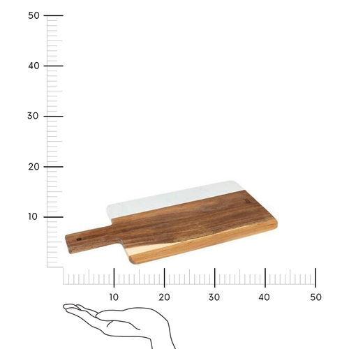 Deska do krojenia Harmony marmur/akacja na Arena.pl