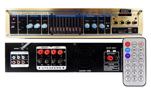 KOLUMNY ESTRADOWE 600W WZMACNIACZ 300W BLUETOOTH na Arena.pl