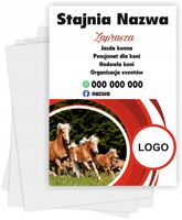 Ulotki A5 reklamowe firmowe 5000 szt dużo wzorów STAJNIA