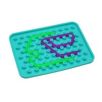 zabawka sensoryczna WigglyToy turkusowy MAŁPISZON