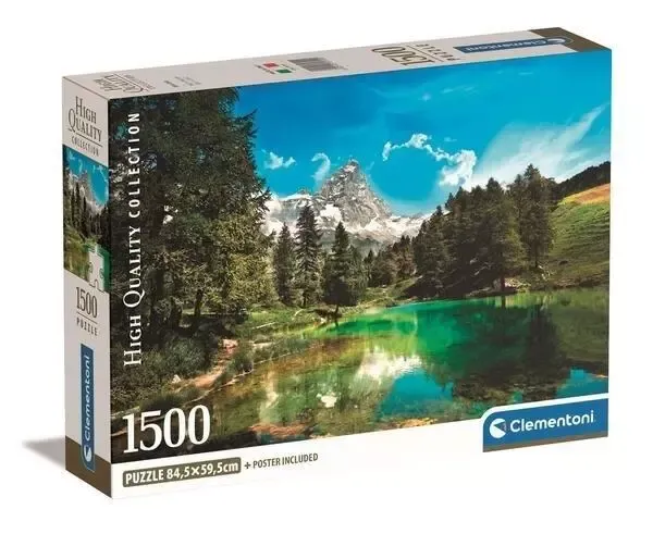 Puzzle 1500 Compact Blue Lake zdjęcie 1