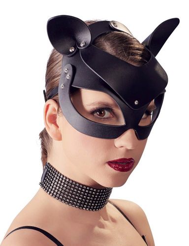 bad kitty cat mask rhinestones na Arena.pl
