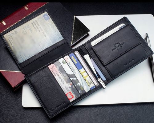 KOCHMANSKI portfel męski skórzany skóra naturalna PREMIUM na Arena.pl