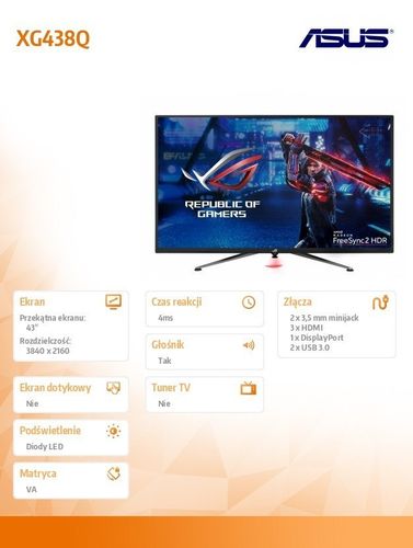 Monitor 43 XG438Q na Arena.pl
