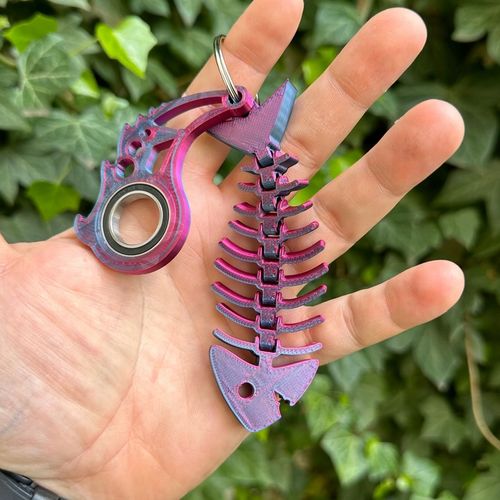 KEYSPINNER Keyrambit Flexi Ryba ZESTAW Brelok BRELOCZEK do kluczy Midnight na Arena.pl