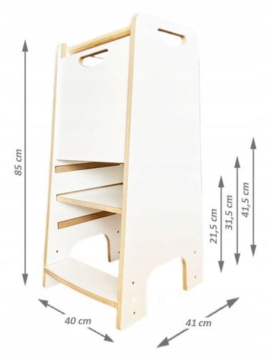 Kitchen Helper - Tower Step Montessori - Pomocnik Kuchenny bezpieczny na Arena.pl