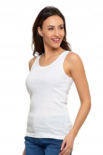 3x DAMSKI Tank TOP Bawełniany Moraj Podkoszulka Zestaw Komplet 3szt r. S na Arena.pl