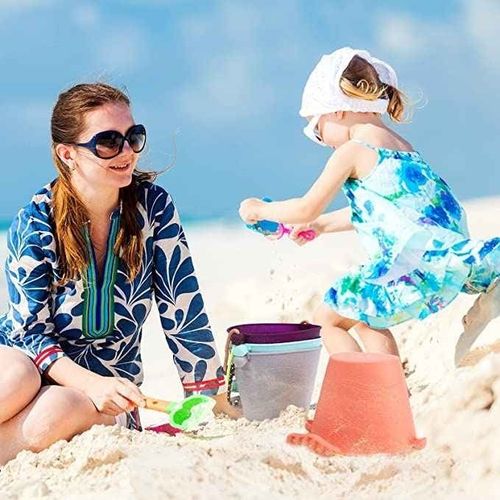 wiaderko do piaskownicy gumowe - szary na Arena.pl