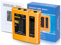 2X Tester okablowania sieci LAN kabli przewodów sieciowych RJ45 RJ11 ANENG