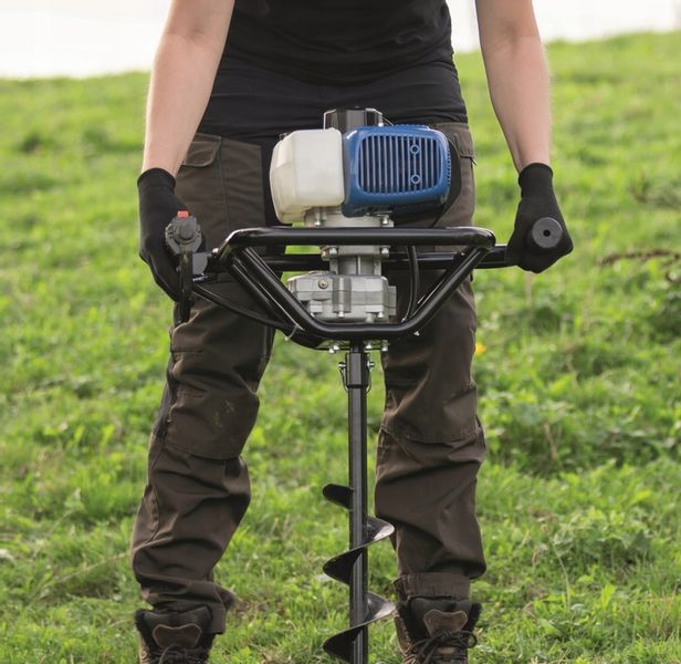 Spalinowy Świder Ziemny Wiertnica Spalinowa Glebowa 2 Wiertła SCHEPPACH zdjęcie 5