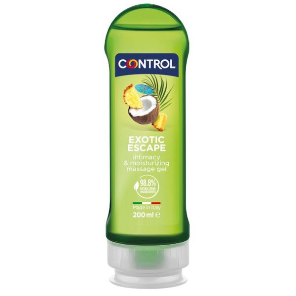 Żel Intymny Do Masażu Control Exotic Escape 200 Ml zdjęcie 1