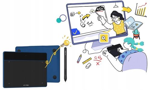 TABLET GRAFICZNY XP-PEN DECO FUN S CZARNY 8192 ST 5080 LPI DLA GRAFIKA na Arena.pl