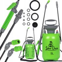 OPRYSKIWACZ RĘCZNY DŁUGA LANCA CIŚNIENIOWY 5L JOHNGREEN REGULACJA 2x DYSZE