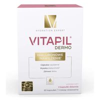 VITAPIL DERMO Hialuronowe nawilżenie 60 kapsułek