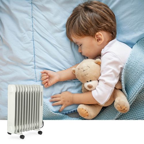 Grzejnik olejowy CALEN 2500W z regulacją mocy 11 żeberek na Arena.pl