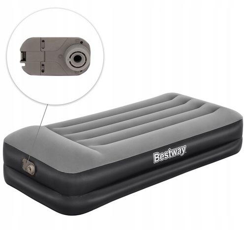 Materac Dmuchany do spania 191x97cm Bestway pompka na Arena.pl