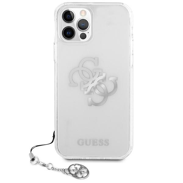 Etui Guess do iPhone 12 Pro Max, Przezroczysty zdjęcie 3