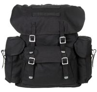 Brezentowy plecak BW czarny